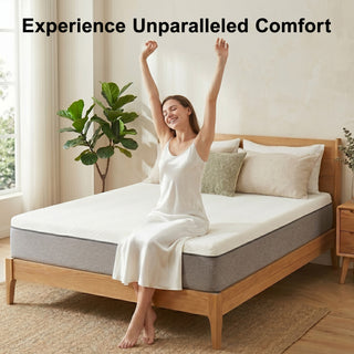 Full Mattress, 8 Inch Full Size Memory Foam Bed Mattress in a Box with Washable Removable Cover, Soft and Comfortable, Pressure Relief, Medium Firm